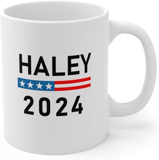 Brian Bula Nikki Haley 2024 Coffee Mug Vote Haley 2024 Mug Drink to Nikki Haley for President