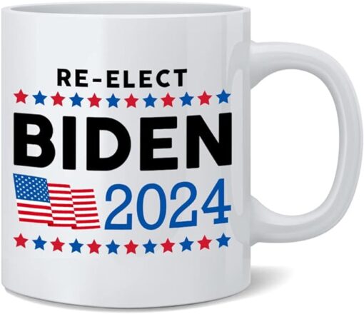 Poster Foundry Elect Joe Biden 2024 Vote President Election Ceramic Coffee Mug Tea Cup Fun Novelty Gift 12 oz