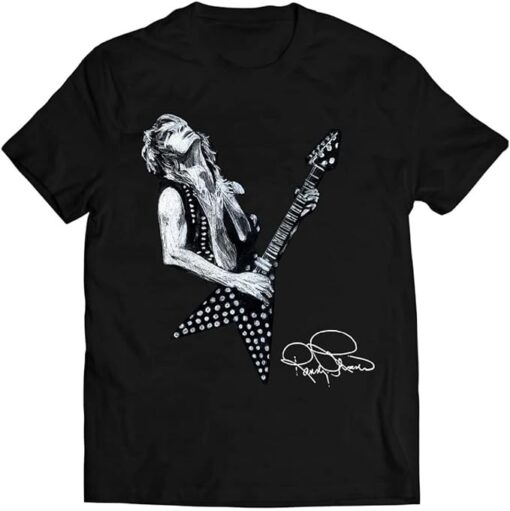 CUICAN Men's Randy Rhoads Tshirt Incubus Shirt Sports Soft Light Short Sleeve T-Shirts Black