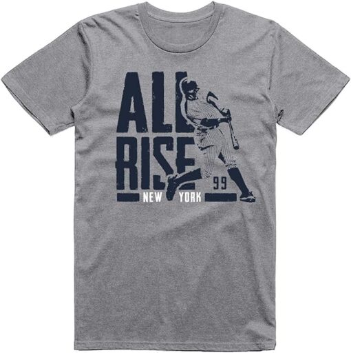 99 Aaron Baseball Fans Shirt All Rise for The Judge Classic Dri-Power Unisex Youth T-Shirt NY Style Retro Jersey