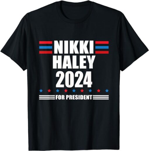 Nikki Haley 2024, Haley 2024 President Republican Patriot T-Shirt