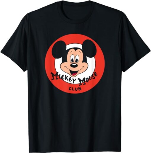 Disney 100 Mickey & Friends Retro Classic Mickey Mouse Club T-Shirt