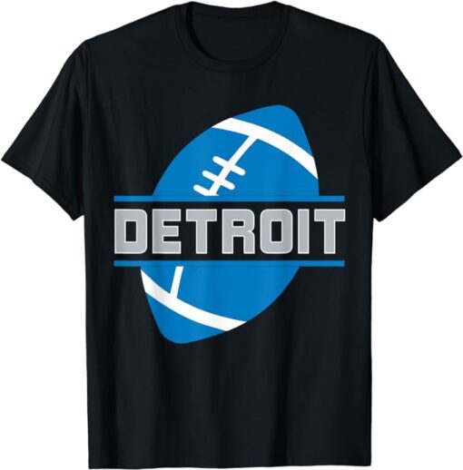 Detroit City Women Detroit County Blue Foot Ball Detroit T-Shirt