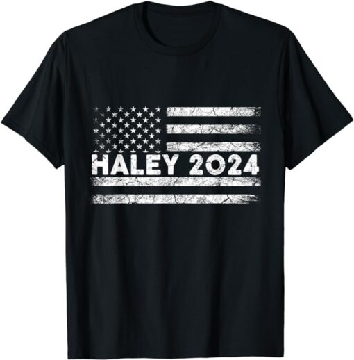 Vintage Nikki Haley 2024 For President Election Campaign T-Shirt