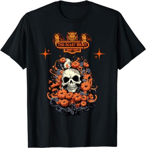 Spooky Season, Pumpkin Treat, Skulls are Fun T-Shirt