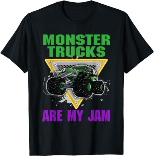 Monster Trucks Are My Jam T-Shirt