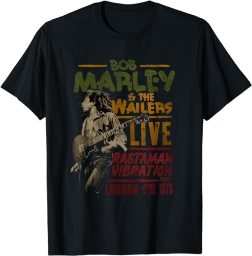 Bob Marley BTRTW The Wailers Live T-Shirt