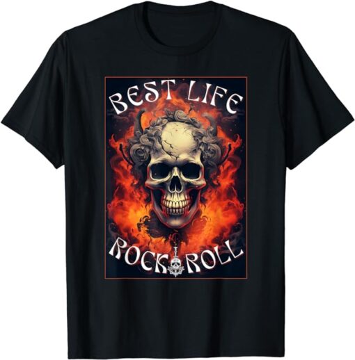 Apocalyptic Inferno Rock Music Party T-Shirt