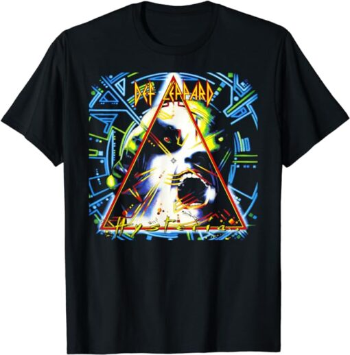 Def Leppard - Hysteria Album Short Sleeve T-Shirt