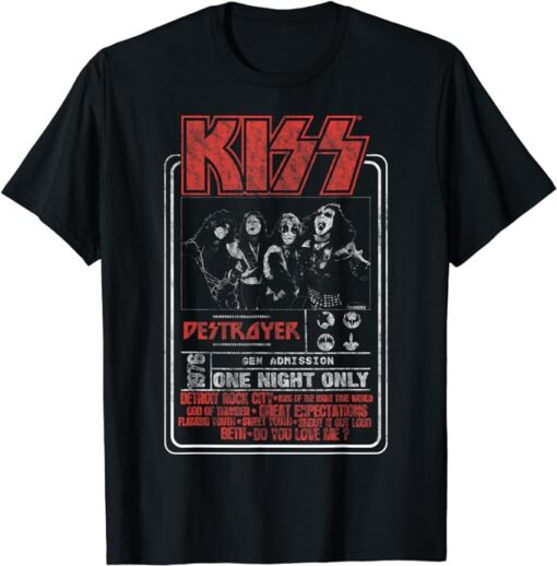 KISS - One Night Only T-Shirt