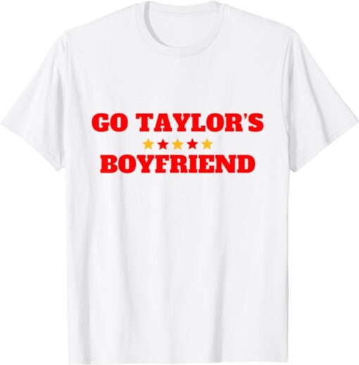 Go Taylor's Boyfriend Football Fan 87 T-Shirt