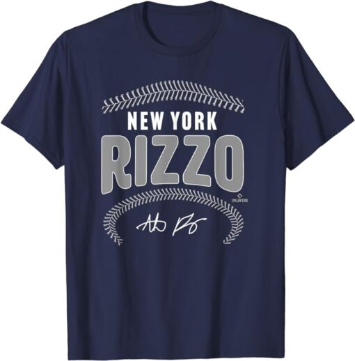 Anthony Rizzo New York Name & Number (Front & Back) T-Shirt