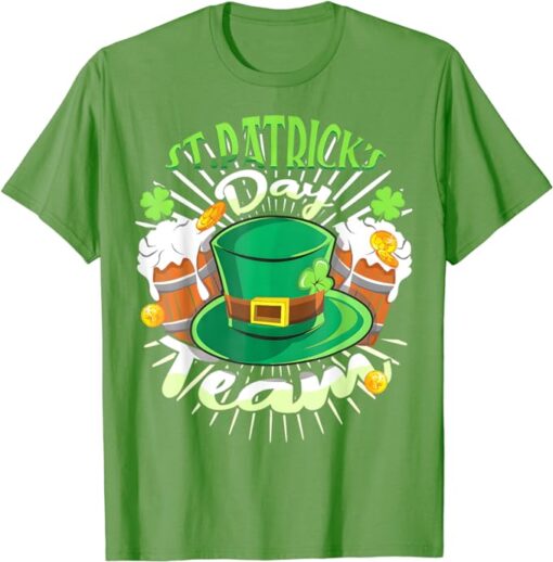 St Patricks Day Team Beer Saint Paddy Saint Patricks Day T-Shirt