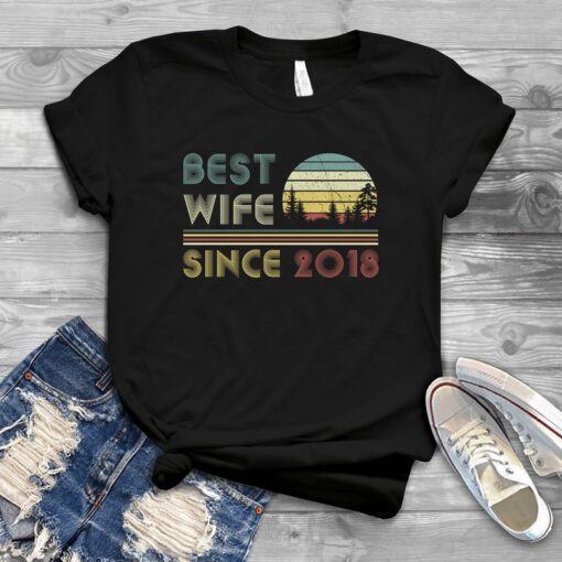 Best Wife Since Choose Your Year - Father's Day Shirts Men, Birthday T Shirts, Summer Tops, Beach T Shirts