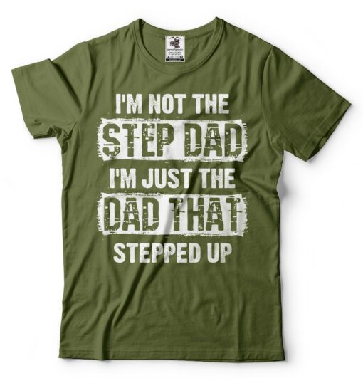 Father Day Gift Tshirt Step Dad Gift Father Day T Shirt Unique Father Gift Unique Gift For Bonus Dad Gifts For Stepdad