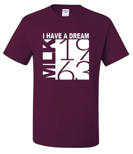 Black History Inspired ,MLK I Have a Dream 1963 , Unisex T-Shirt