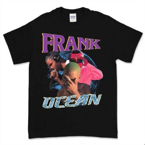 FRANK OCEAN Vintage T Shirt Homage, Unisex Pop Star Pop Music T-shirt, R&B Pop Culture