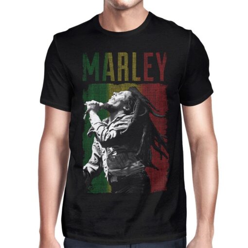 Bob Marley T-Shirt , Men's Women's Sizes , 100% Cotton Tee (blc-155)