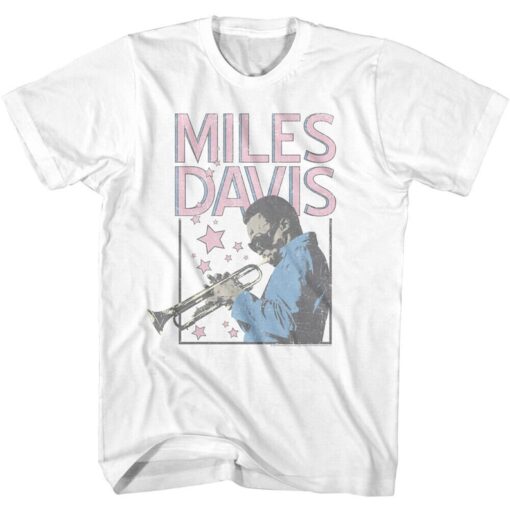 Miles Davis T-shirt Men's Jazz Star American Trumpet Legend ArT-shirt Live Music Concert Tee Jazz Rock Band T-Shirts