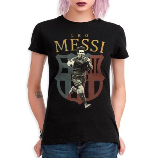 Lionel Messi T-Shirt , Men's Women's Sizes , 100% Cotton Tee (MES-852002)