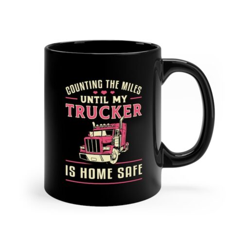 Trucker's Wife Mug, Trucker Wife Coffee Cup