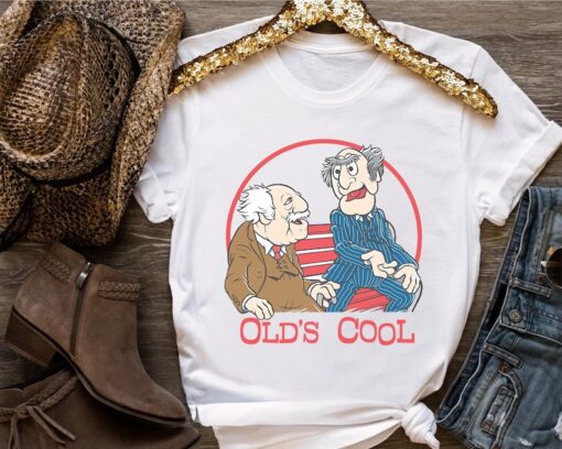 Retro 90s Disney The Muppets Statler And Waldorf Old's Cool Shirt, Magic Kingdom