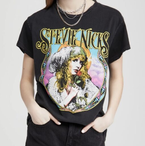 Stevie Nicks shirt, Vintage Fleetwood Mac rock band t-shirt, Vintage Stevie Nicks unisex t-shirt for man and women 867DQ