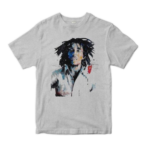 Bob Marley Legend T-Shirt, 100% Cotton Tee, Men's and Women's All Sizes (wra-069)