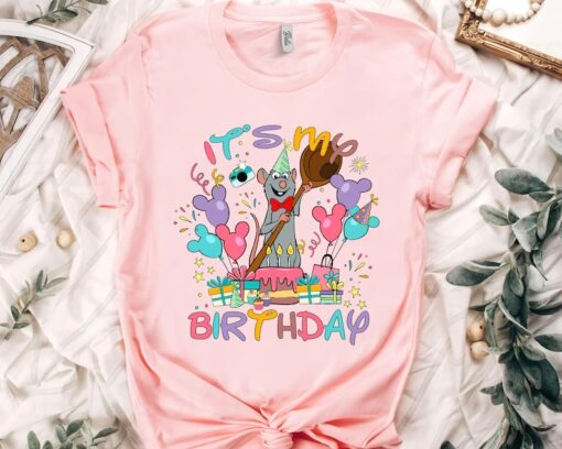 Disney Pixar Ratatouille Remy Little Chef It's My Birthday Presents Shirt