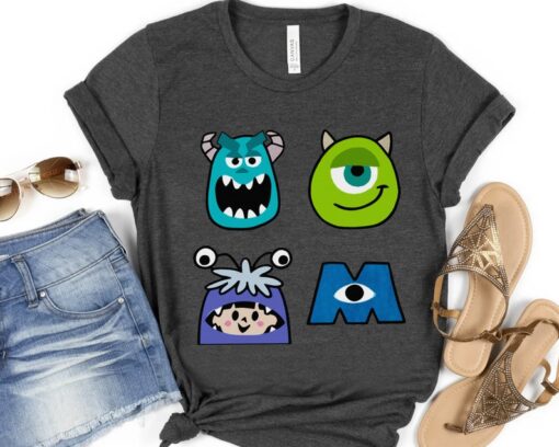 Cute Disney Pixar Monster's Inc. Mike Sulley Boo Shirt