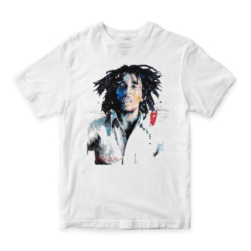 Bob Marley Legend T-Shirt, 100% Cotton Tee, Men's and Women's All Sizes (wra-069)