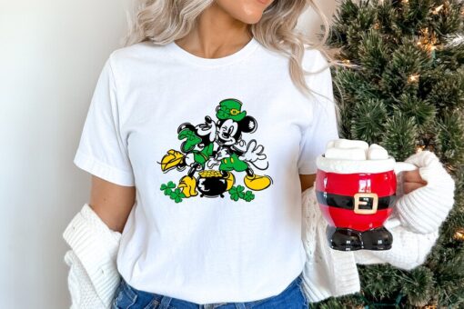 Disney St Patrick’s shirt, Minnie St Patrick’s shirt, Mickeys St Patrick’s shirt, Disney St Patrick’s Day T shirt