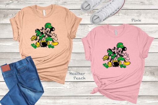 Disney St Patrick’s shirt, Minnie St Patrick’s shirt, Mickeys St Patrick’s shirt, Disney St Patrick’s Day T shirt