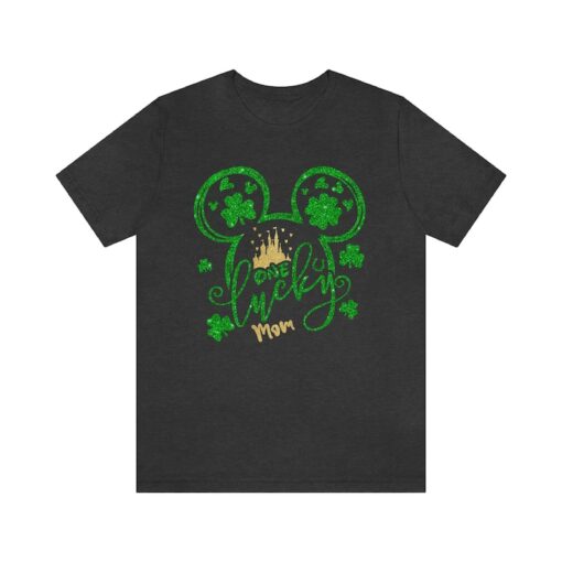 One Lucky Mom Shirt, Disney Mom Shirt, Disney St Patricks Day Shirt, St Patricks Day Mom Shirt, Lucky Mom Tshirt