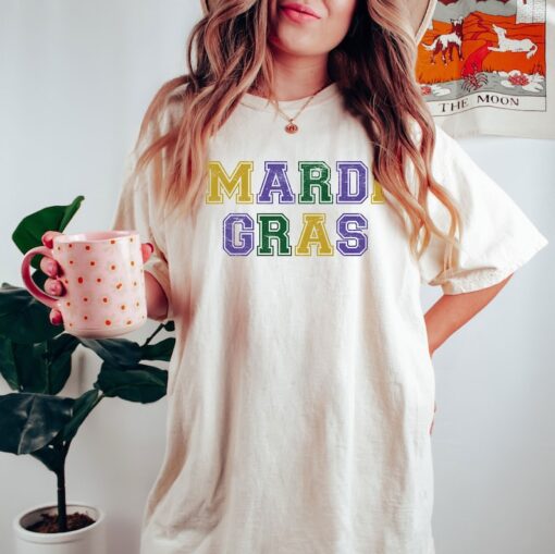 Comfort Colors® Mardi Gras Party Shirt, Mardi Gras Celebration Shirt, Funny Carnival Tee, Cute Festival Shirt