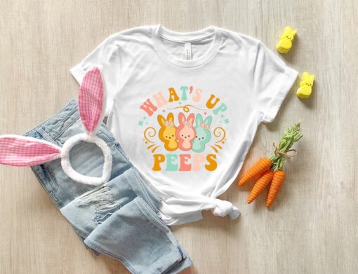 Whats up Peeps Shirt,Teacher Shirt,Easter Teacher Shirt, Teacher T-Shirt, Teacher Tee,Peeps T-Shirt, Easter Shirt