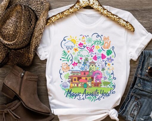 Disney Encanto House Magic Awaits you Casa Madrigal Shirt