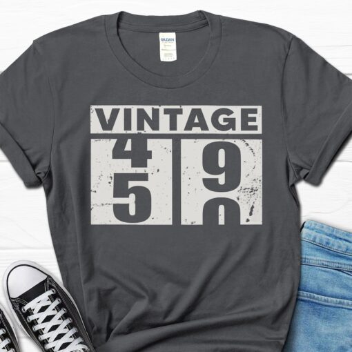 50th Birthday Gift T-shirt for Men, Dad, Husband Vintage 50 T-shirt, Funny Man T-shirt, Vintage 50 Shirt for Men