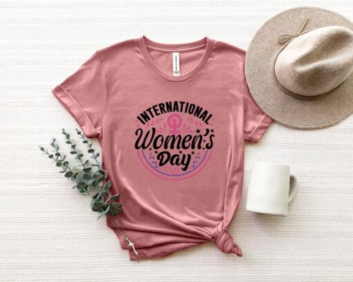 8 March 2023, Women's Day Shirt, International Womens Day Gift Tee, Strong Women Shirt , Embrace Equity