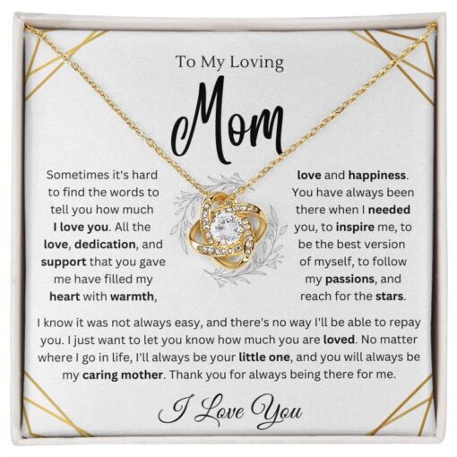 To My Mom Necklace, Mothers Day Gift from daughter, Mom Birthday Gift From daughter, Gift for mom on my wedding day