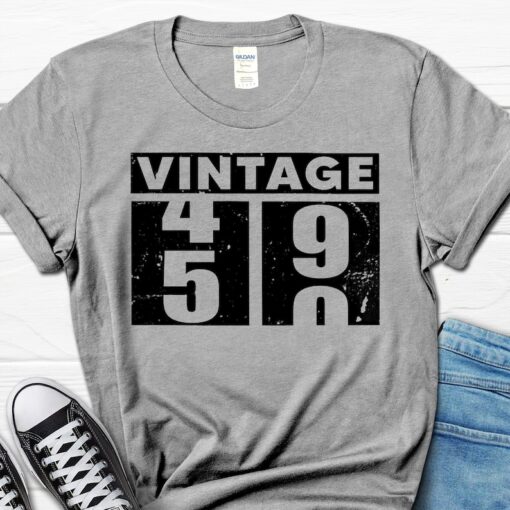 50th Birthday Gift T-shirt for Men, Dad, Husband Vintage 50 T-shirt, Funny Man T-shirt, Vintage 50 Shirt for Men