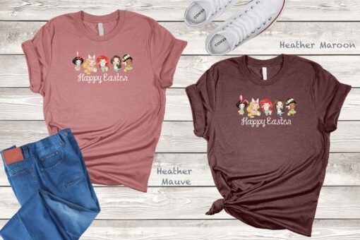 Disney easter shirt, happy easter shirt,disney princess shirt