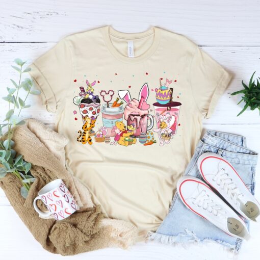 Disney Easter Coffee Shirts, Disney Easter Theme Shirts, Disney and Coffee Lover Shirts, Bunny Shirts, Easter Day Shirt