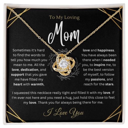 To My Mom Necklace, Mom Birthday Gift From daughter, Mothers Day Gift from daughter, Gift for mom on my wedding day