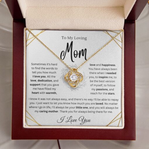 To My Mom Necklace, Mothers Day Gift from daughter, Mom Birthday Gift From daughter, Gift for mom on my wedding day