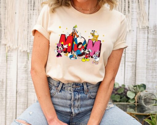 Disney Mom Shirt, Mickey Friends, Mom Shirt, Mother's Day, Gift For Mom, Disney Mom Shirt, Funny Mom Shirt