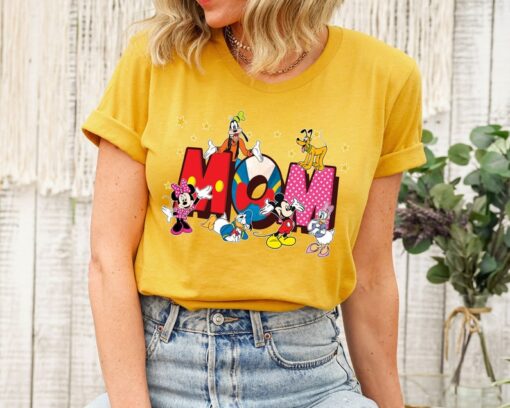 Disney Mom Shirt, Mickey Friends, Mom Shirt, Mother's Day, Gift For Mom, Disney Mom Shirt, Funny Mom Shirt