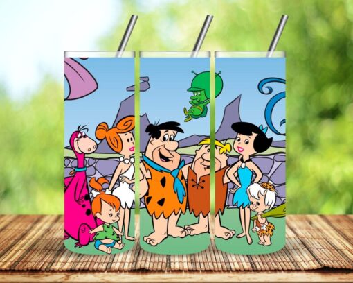 Flintstones Sublimation Tumbler