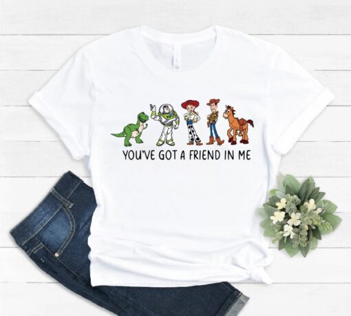 You've Got A Friend In Me Toy Story Shirt, Toy story shirt, toy story, toy story t shirt, disney shirt