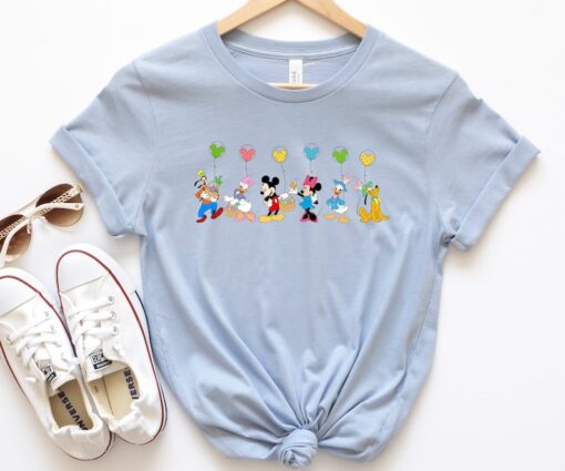 Disney Easter Comfort Colors Shirt, Easter Disney Shirt, Mickey Friends Easter,Disney Bunny Easter Shirt